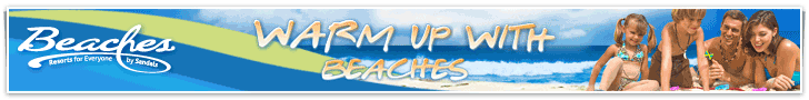 Warm up with Beaches Resorts